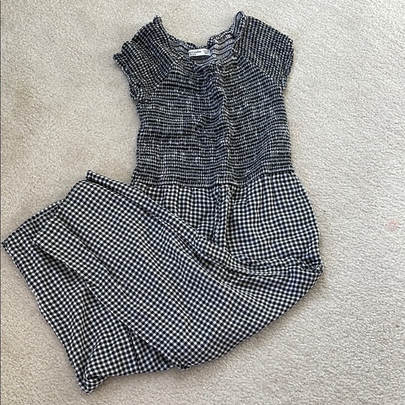 abercrombie kids Other - Black and White checkered romper